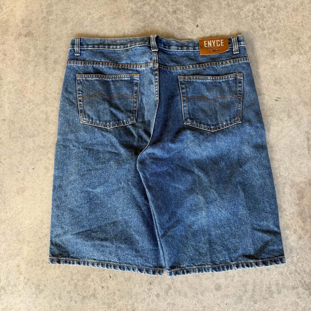 Vintage Y2K Hip Hop Skater Enyce Vintage Denim Baggy Jean Shorts